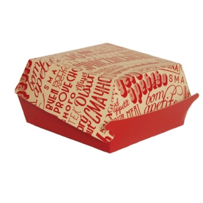 Verpackung für Chickenburger