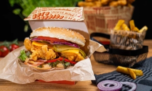 Verpackung burger verpackung tüte burger